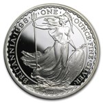 1998 Great Britain 1 oz Silver Proof Britannia (w/Box & COA)