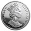 1998 Isle of Man 1 oz Silver Birman Cat PR-70 PCGS