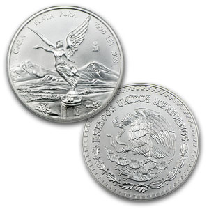 貨幣 1998 Mexico 1 oz Libertad 1998 Mexico 1 oz Silver Libertad PCGS MS 69 - CV Coins