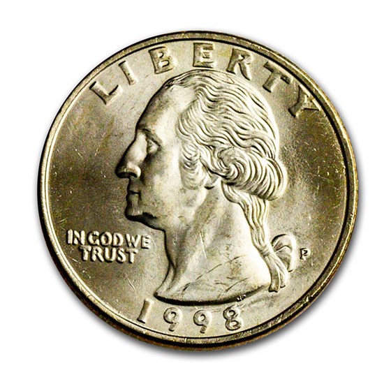 1998-P Washington Quarter BU 1998-P Washington Quarter BU