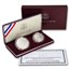 1998-S 2-Coin Robert Kennedy Set BU (w/JFK Matte Half, Box/COA)