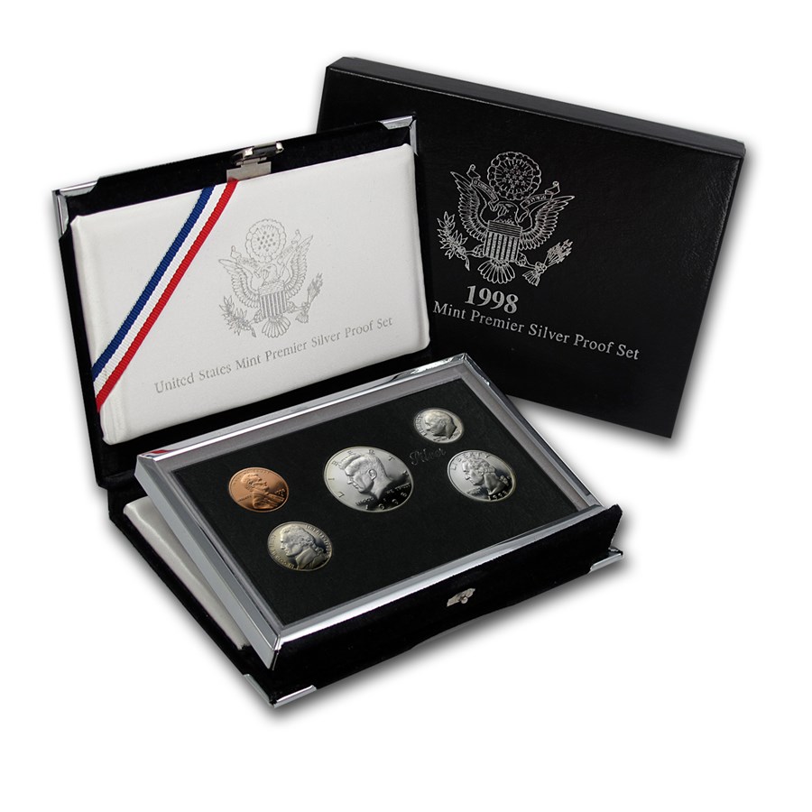 1998-S Premier Silver Proof Set