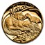 1998 South Africa 1/4 oz Gold Natura Leopard Proof
