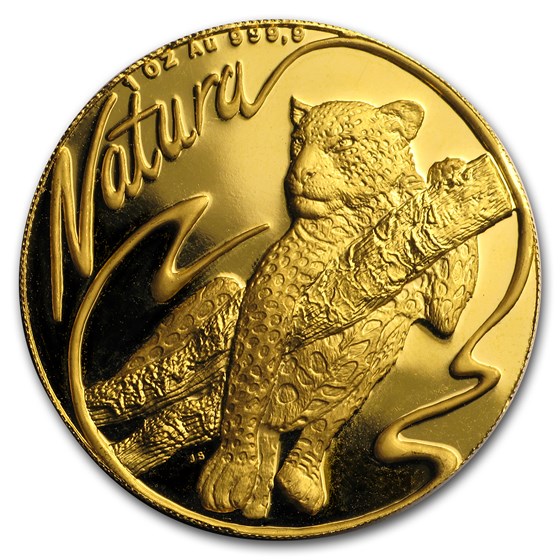 1998 South Africa 1 oz Gold Natura 100 Rand Leopard 1998 South Africa 1 oz Gold Natura 100 Rand Leopard