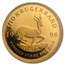 1998 South Africa 4-Coin Gold Krugerrand Proof Set