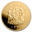 1998 Tanzania 5 oz Gold 50,000 Shilingi PR-69 DCAM PCGS