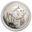 1998 Tanzania 5 oz Silver 2,500 Shilingi Giraffe Proof