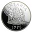 1998 Tanzania 5 oz Silver 2500 Shilingi Cheetah Proof