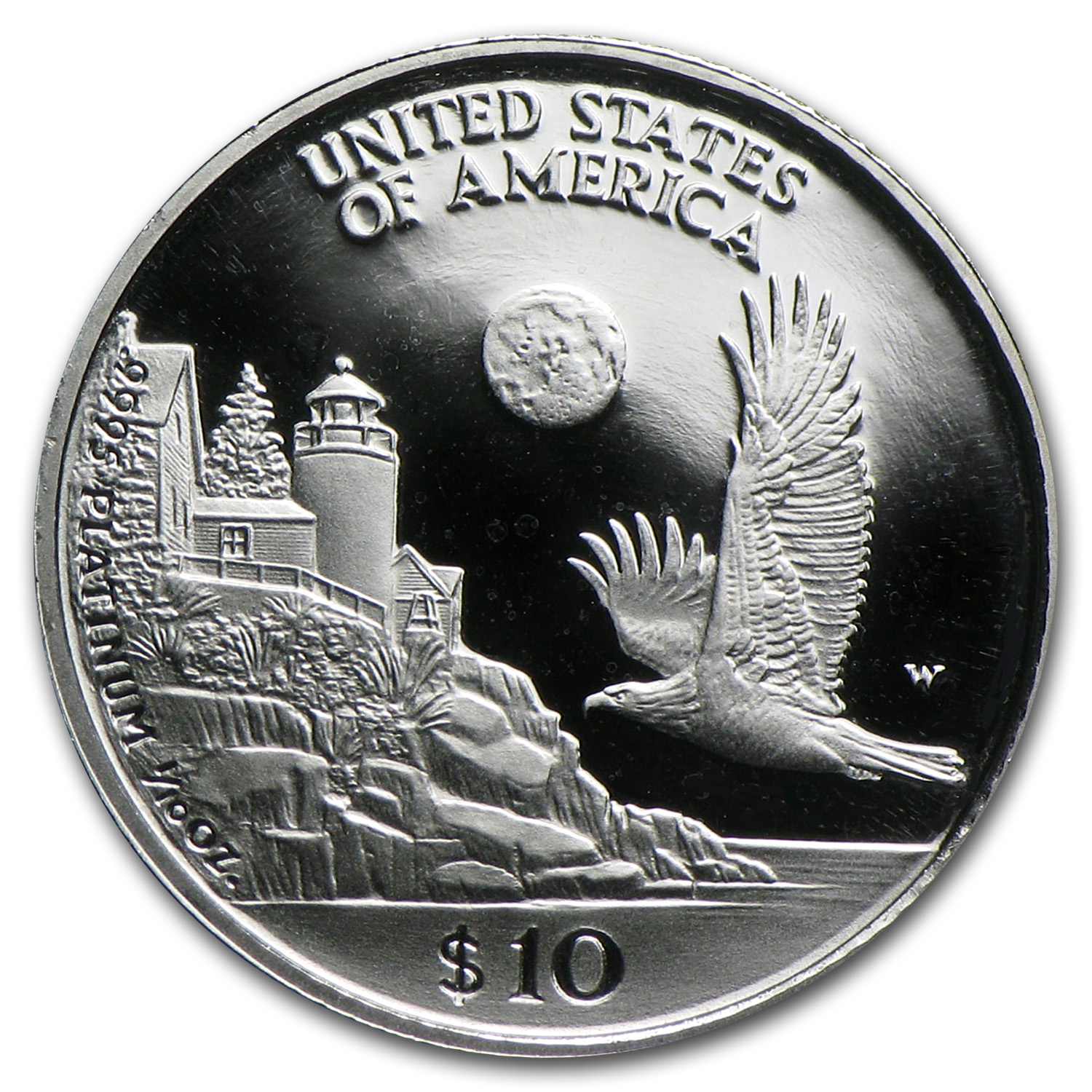 Buy 1998 W 1/10 oz Proof Platinum Eagle with Box COA | APMEX
