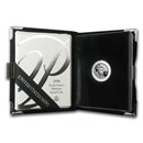 1998-W 1/10 oz Proof American Platinum Eagle (w/Box & COA)