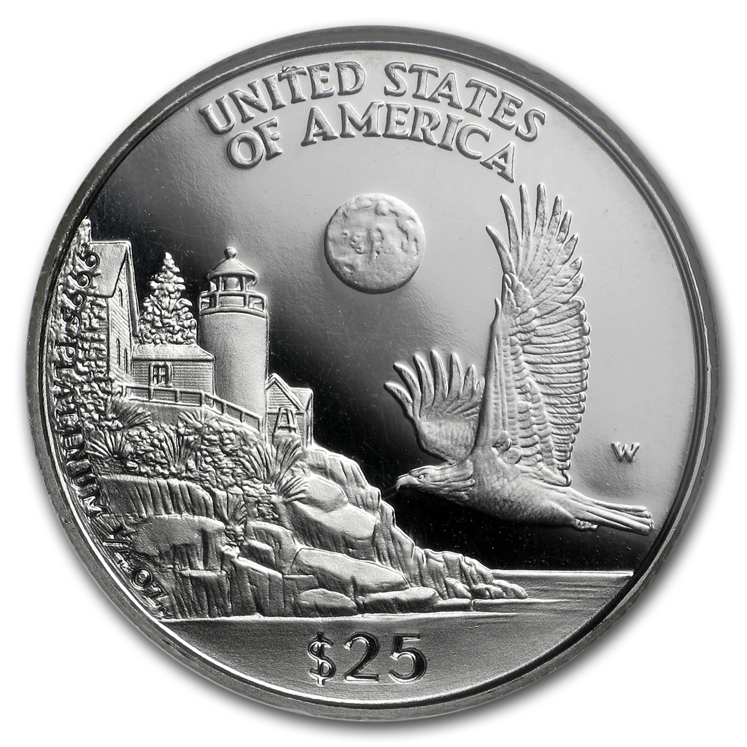 1998年イーグル銀貨 PF 69　プルーフ　NGC アメリカ　純銀 Buy 1998-W 1/4 oz Proof American Platinum Eagle PF-69 NGC | APMEX