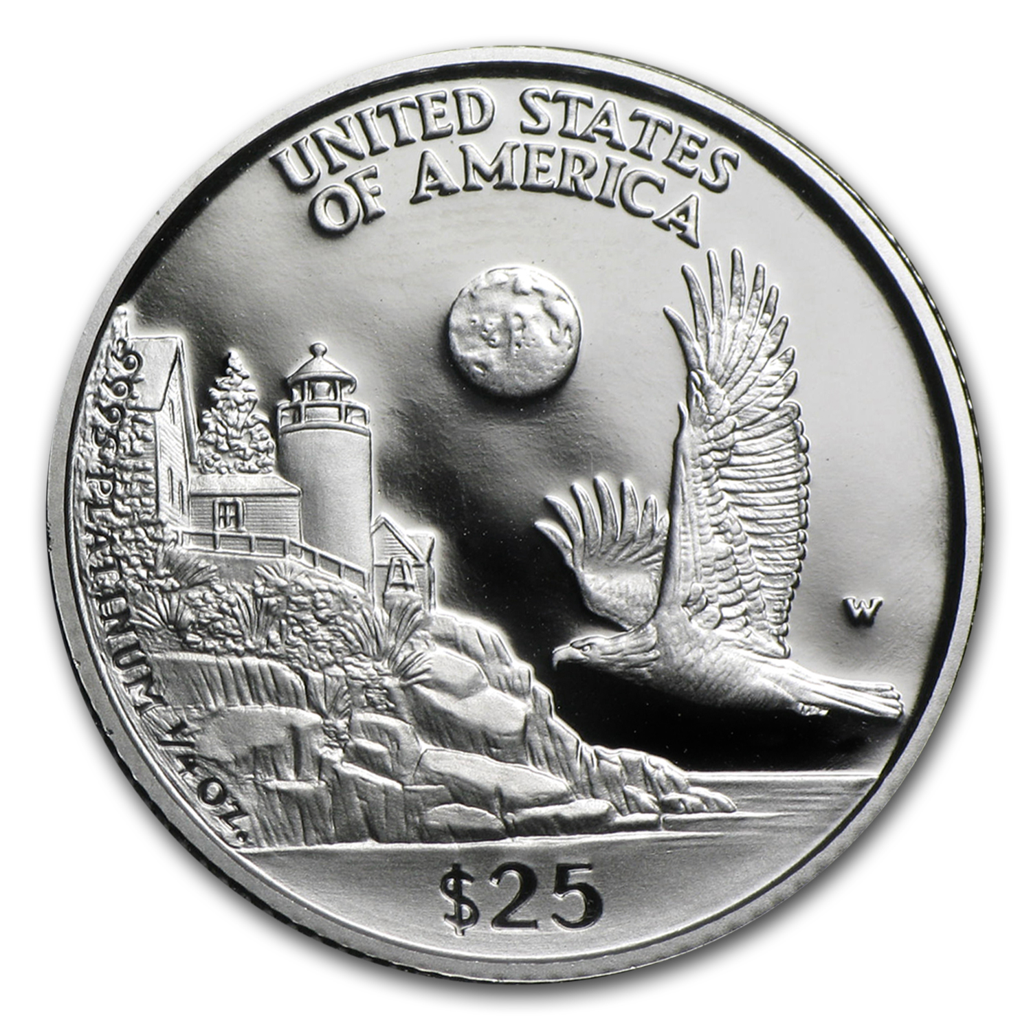 Buy 1998 W 1/4 oz Proof Platinum Eagle with Box COA | APMEX