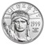 1999 1/10 oz American Platinum Eagle MS-69 NGC