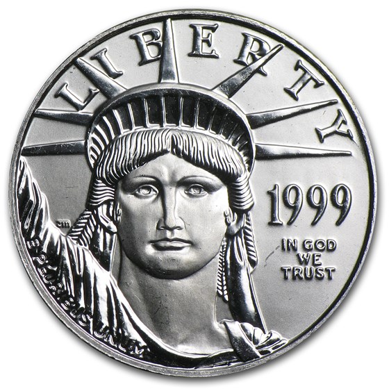 1999 1/4 oz American Platinum Eagle BU