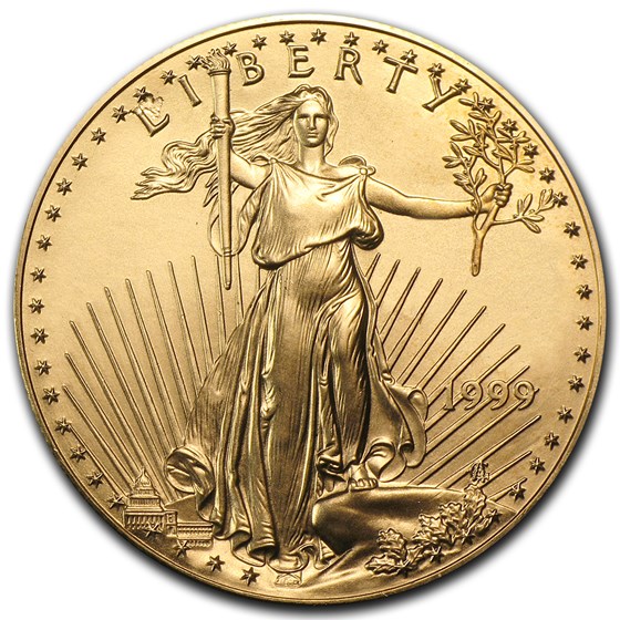 1999 1 oz American Gold Eagle BU