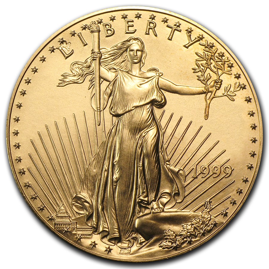 1999 1 oz American Gold Eagle BU