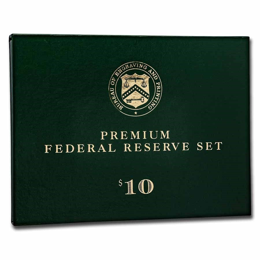 1999 $10 FRN CU (Premium Federal Reserve Set Series) District Set