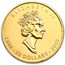 1999/2000 Canada 1 oz Gold Maple Leaf Fireworks Privy BU