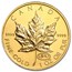 1999/2000 Canada 1 oz Gold Maple Leaf Fireworks Privy BU