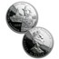 1999 4-Coin Gold & Silver Churchill Proof Set
