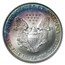 1999 American Silver Eagle MS-68 PCGS (Obv & Rev Toning)