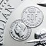 1999 AUS 1 oz Ag Kookaburra BU (50 Franc Letzebuerg Dual Privy)