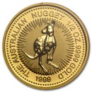 1999 Australia 1/2 oz Gold Nugget BU