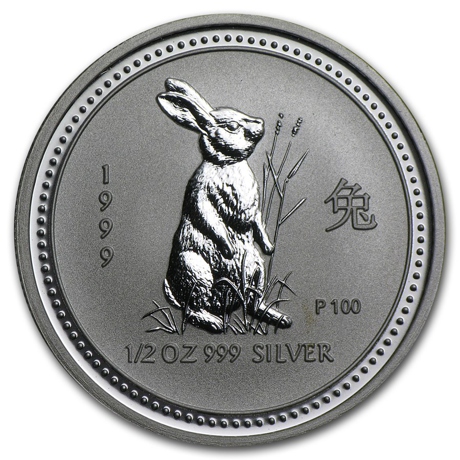 Buy 1999 Australia 1/2 oz Silver Year of the Rabbit BU (Series I) | APMEX