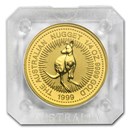 1999 Australia 1/4 oz Gold Nugget BU