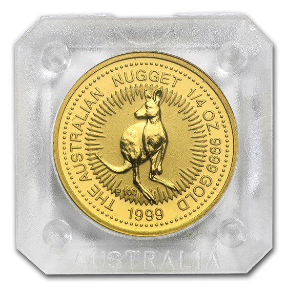 1999 Australia 1/4 oz Gold Nugget BU 1999 Australia 1/4 oz Gold Nugget BU