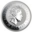 1999 Australia 1 kilo Silver Year of the Rabbit BU