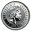 1999 Australia 1 oz Silver Year of the Rabbit (Abrasions)