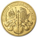 1999 Austria 1/4 oz Gold Philharmonic BU