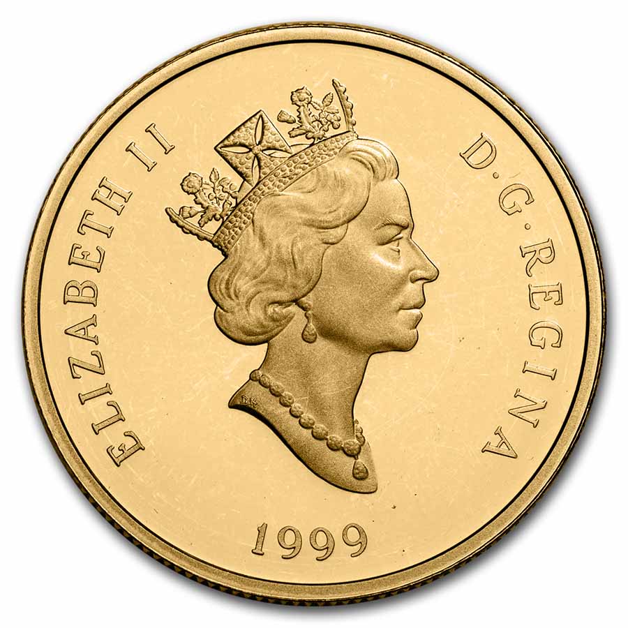 Buy 1999 Canada 1/4 oz Proof Gold $100 Newfoundland Unity | APMEX