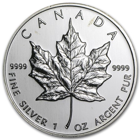Buy 1999 Canada 1 Oz Silver Maple Leaf Bu Apmex
