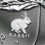 1999 Canada 1 oz Silver Maple Leaf Lunar Rabbit Privy