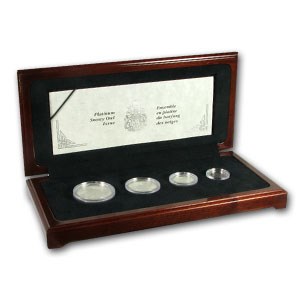 1999 Canada 4-Coin Proof Platinum Musk Ox Set (w/Box & COA) 1999 Canada 4-Coin Proof Platinum Musk Ox Set (w/Box & COA)