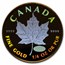 1999 Canada Gold Maple Leaf Hologram 20 Years ANS 5-Coin Set