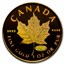 1999 Canada Gold Maple Leaf Hologram 20 Years ANS 5-Coin Set