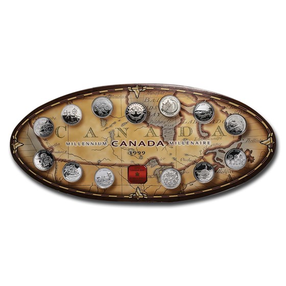 Buy 1999 Canada Millennium 13Coin Set BU APMEX