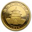 1999 China 1/20 oz Gold Panda Large Date No Serif BU (Sealed)