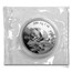 1999 China 1 oz Silver Panda Large Date Plain 1 (Sealed)