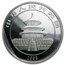 1999 China 1 oz Silver Panda Small Date BU (Sealed)