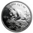 1999 China 1 oz Silver Panda Small Date BU (Sealed)