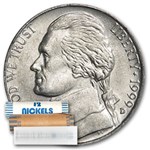 1999-D Jefferson Nickel 40-Coin Roll BU