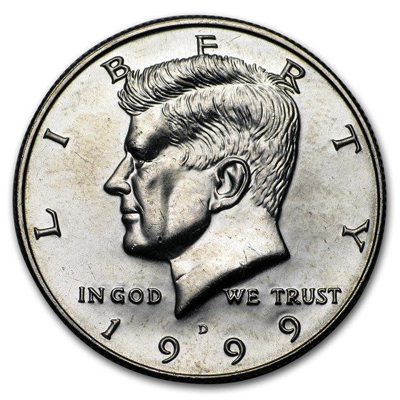 1999-D Kennedy Half Dollar BU