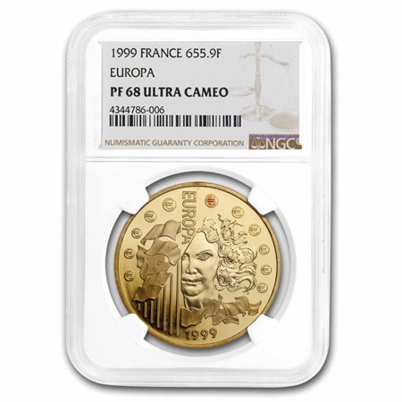 1999年 EU設立記念 銀貨 Monnaie de Paris パリ造幣局 Monnaie de