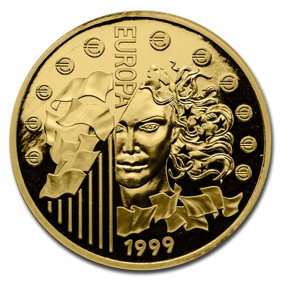 Buy 1999 France 1 oz Gold Proof 655.957 Francs Euro Conversion | APMEX