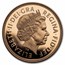 1999 Great Britain 4-Coin Au Sovereign Rugby World Cup Proof Set