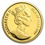 1999 Isle of Man 1/10 oz Gold British Blue Cat BU